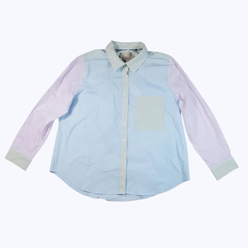 Casa Cabana Striped Button Down Shirt